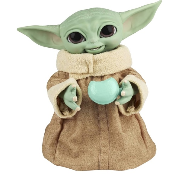 Star Wars Mandalorian Galactic Snackin' Grogu Animatronic - Picture 3 of 9